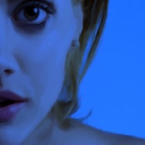 Detail of Brittany Murphy Tribute #2 Large Size Portrait
