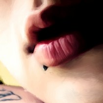 Detail of Tribute to Suicide Girls #4 Large Size Digital Painting