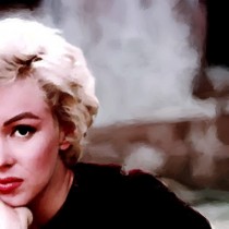 Detail of Marilyn Monroe Portrait #2 Large Size Portrait