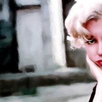 Detail of Marilyn Monroe Portrait #2 Large Size Portrait