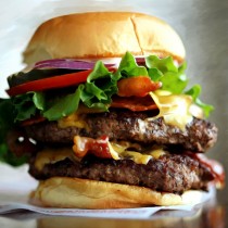 Burger - Fast food Series Large Size Digital Painting