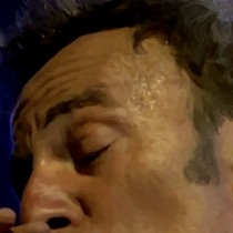Detail of Bruce Springsteen #2 Large Size Painting